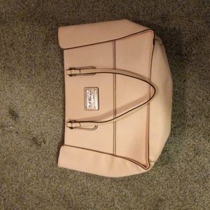 Womens  Guess pink handbag purse
